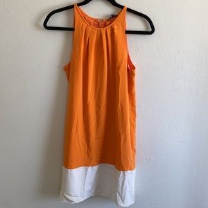 Theory Charlaine Colorblock Dress